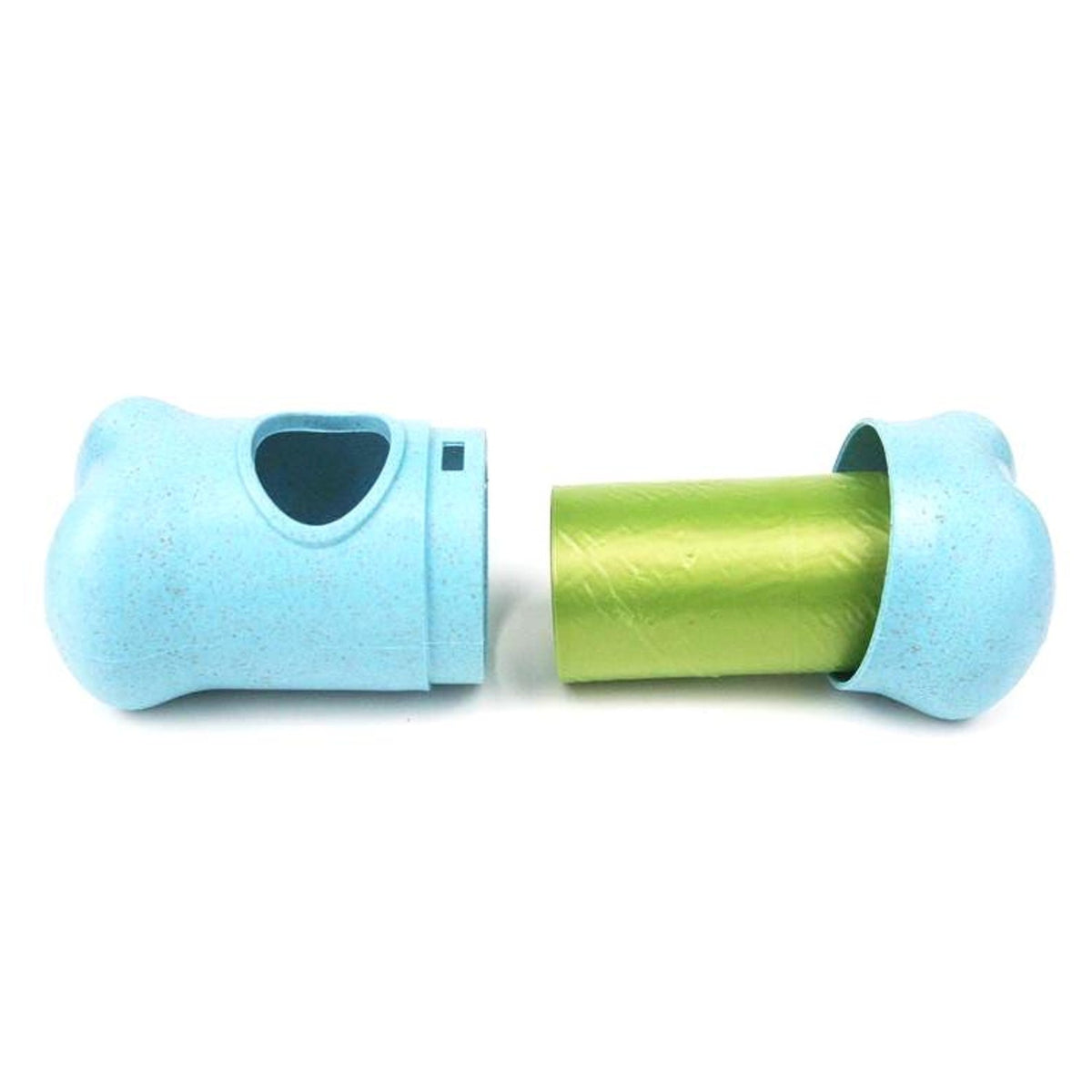 Beadable Dog Poop Bag Dispenser Keychain – Bone Shape Waste Bag Holder