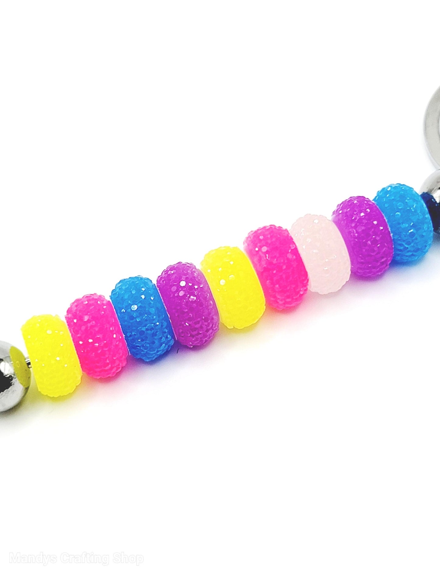 12mm Acrylic Gasket Spacer Beads Mix Color Style 4 – Pack of 20