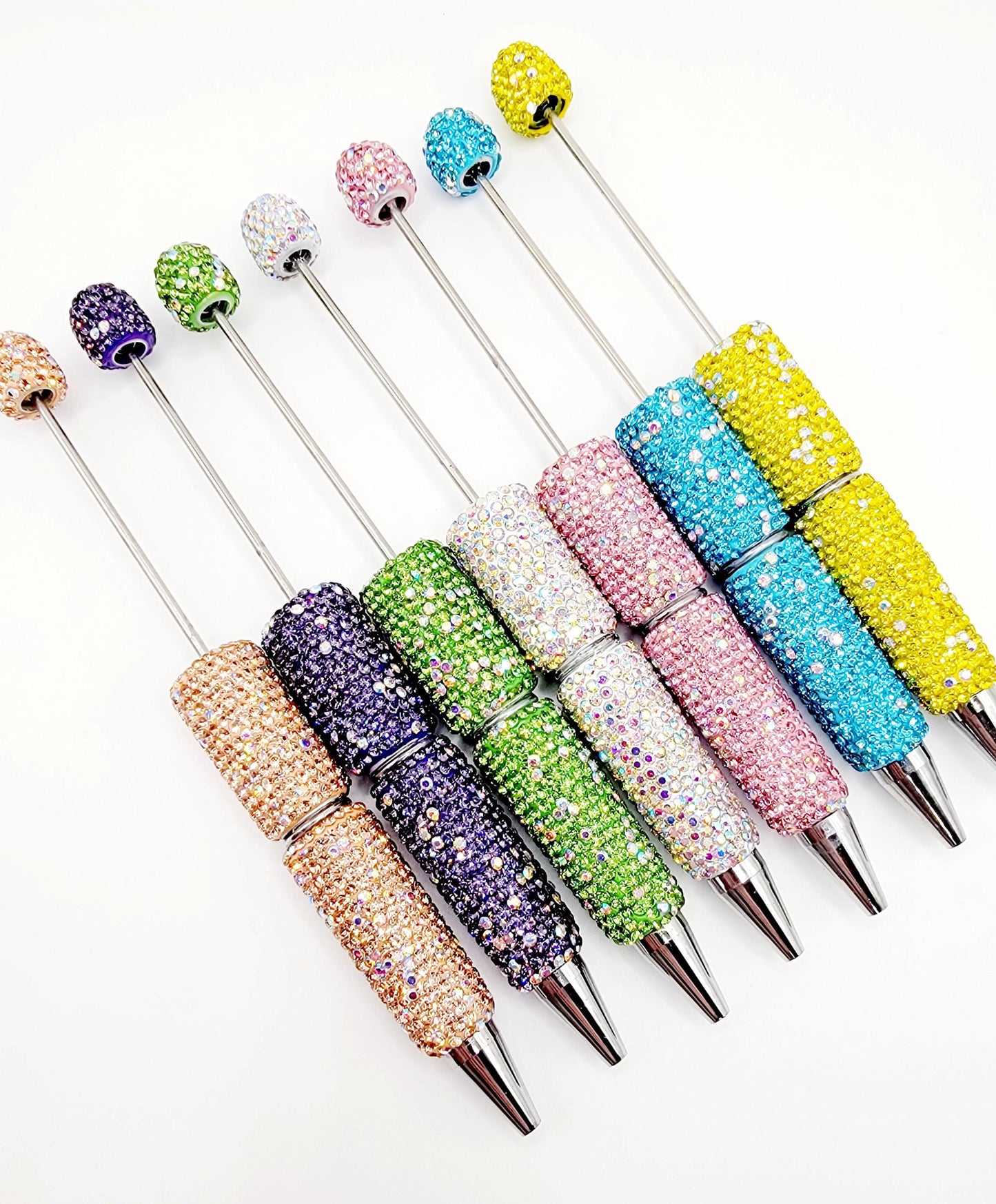 Sparkle Rhinestone Beadable Pen and Cap