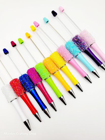 Color Pearl Beadable Pen Blank