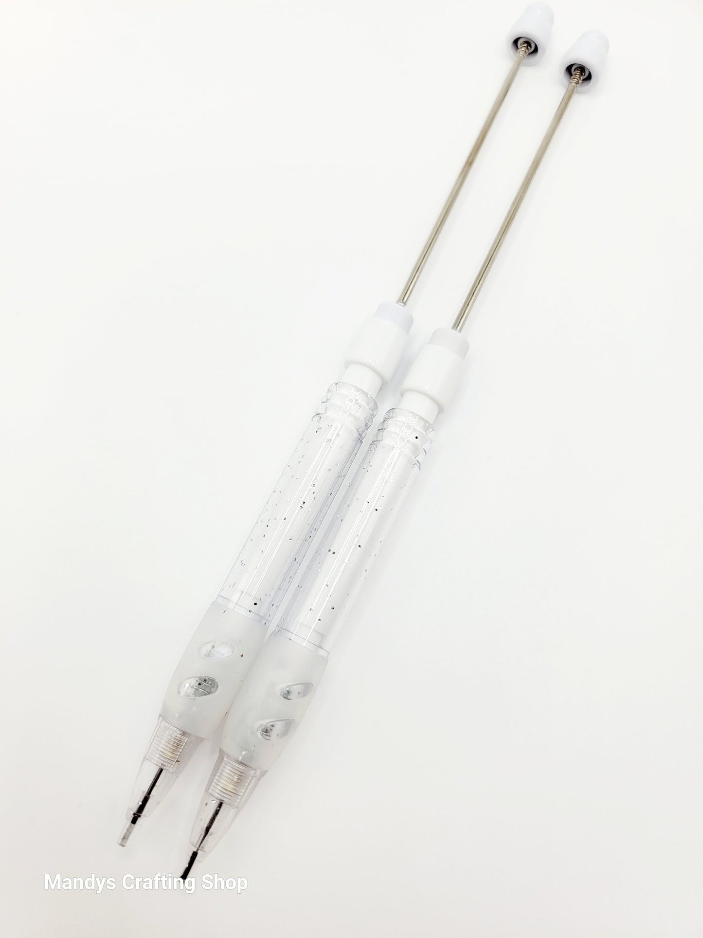 Beadable Bright Glitter Mechanical Pencil