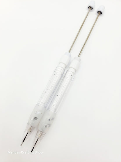 Beadable Bright Glitter Mechanical Pencil