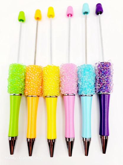 Color Pearl Beadable Pen Blank