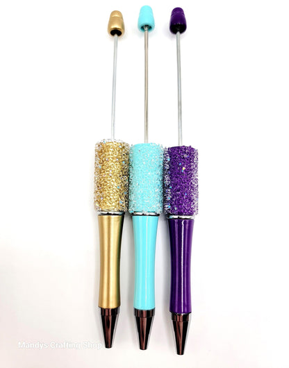 Sugar Glitter Beadable Pen