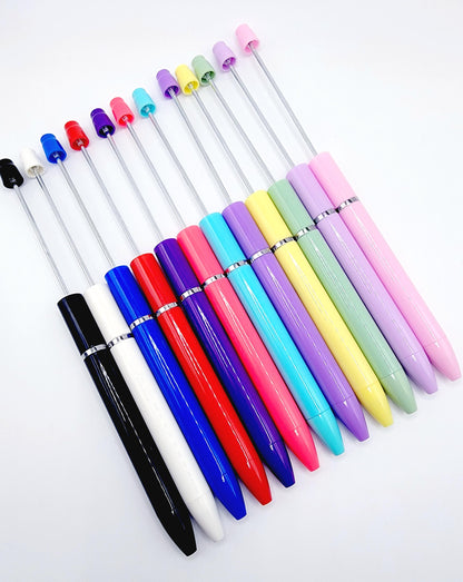 Matte Pastel & Bright Beadable Pen Blanks – Refillable