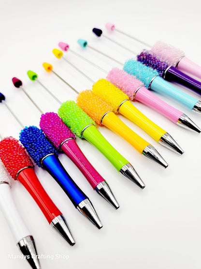 Color Pearl Beadable Pen Blank
