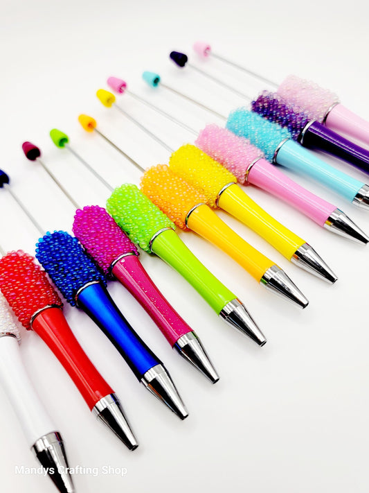 Color Pearl Beadable Pen Blank