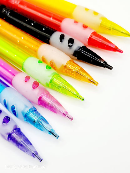 Beadable Bright Glitter Mechanical Pencil