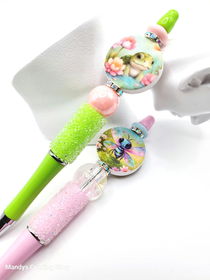 Sugar Glitter Beadable Pen