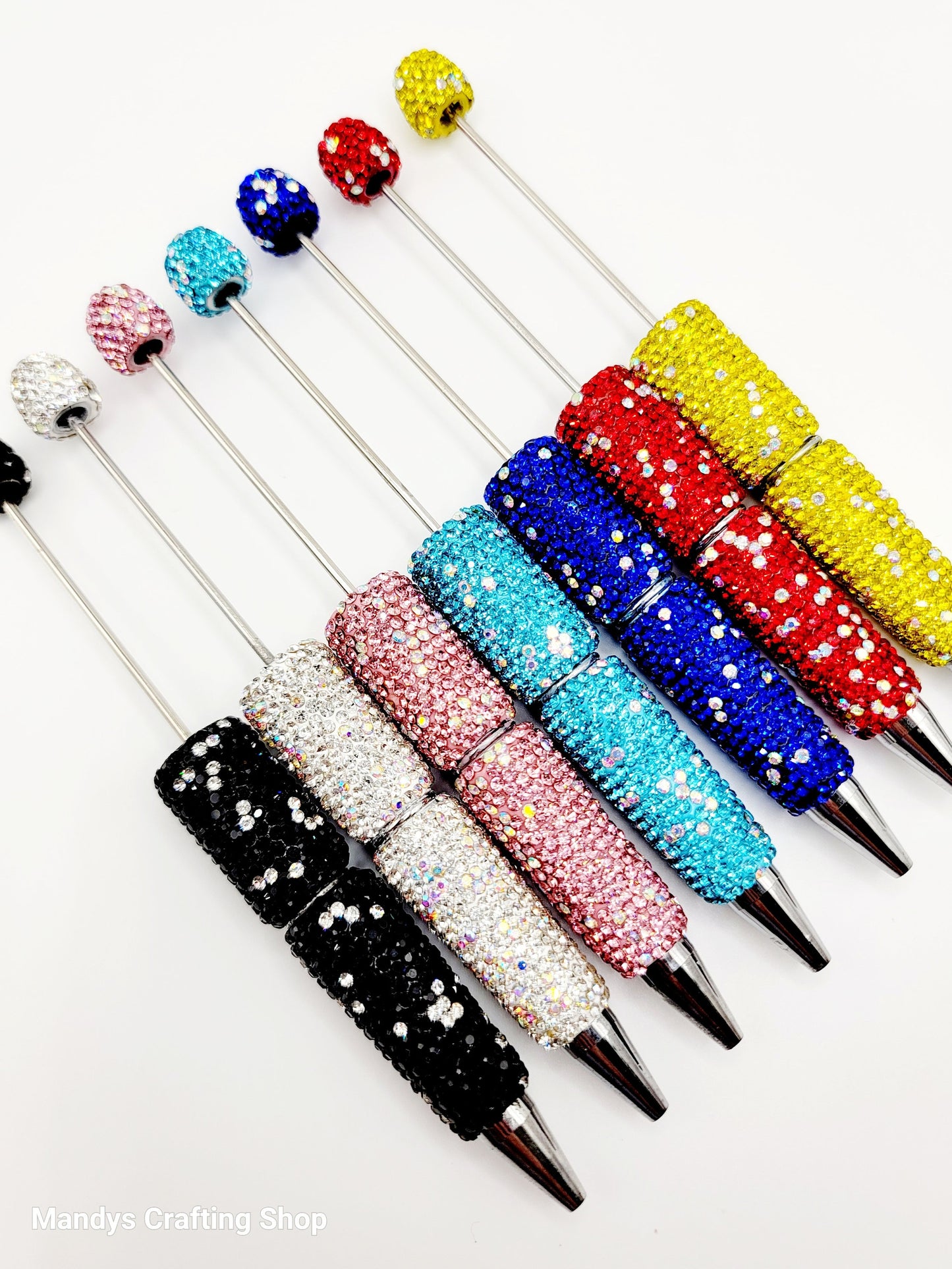 Sparkle Rhinestone Beadable Pen and Cap