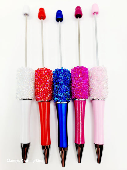 Color Pearl Beadable Pen Blank