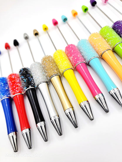 Sugar Glitter Beadable Pen