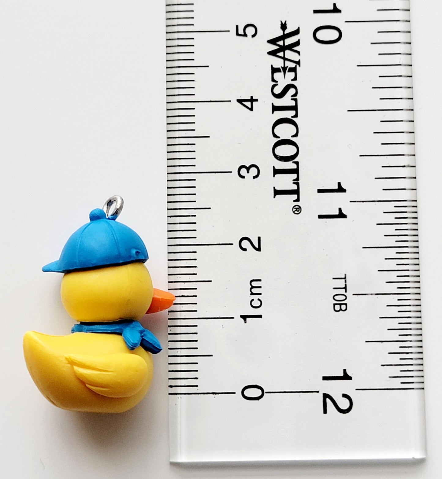 Kawaii Yellow Duck Resin Charms (Set of 2) – Eyehook Charms