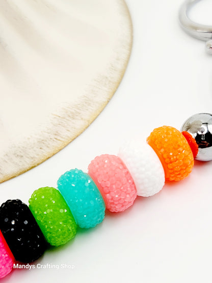 12mm Acrylic Gasket Spacer Beads Mix Color Style 2 – Pack of 20