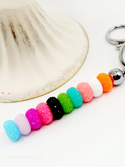 12mm Acrylic Gasket Spacer Beads Mix Color Style 2 – Pack of 20