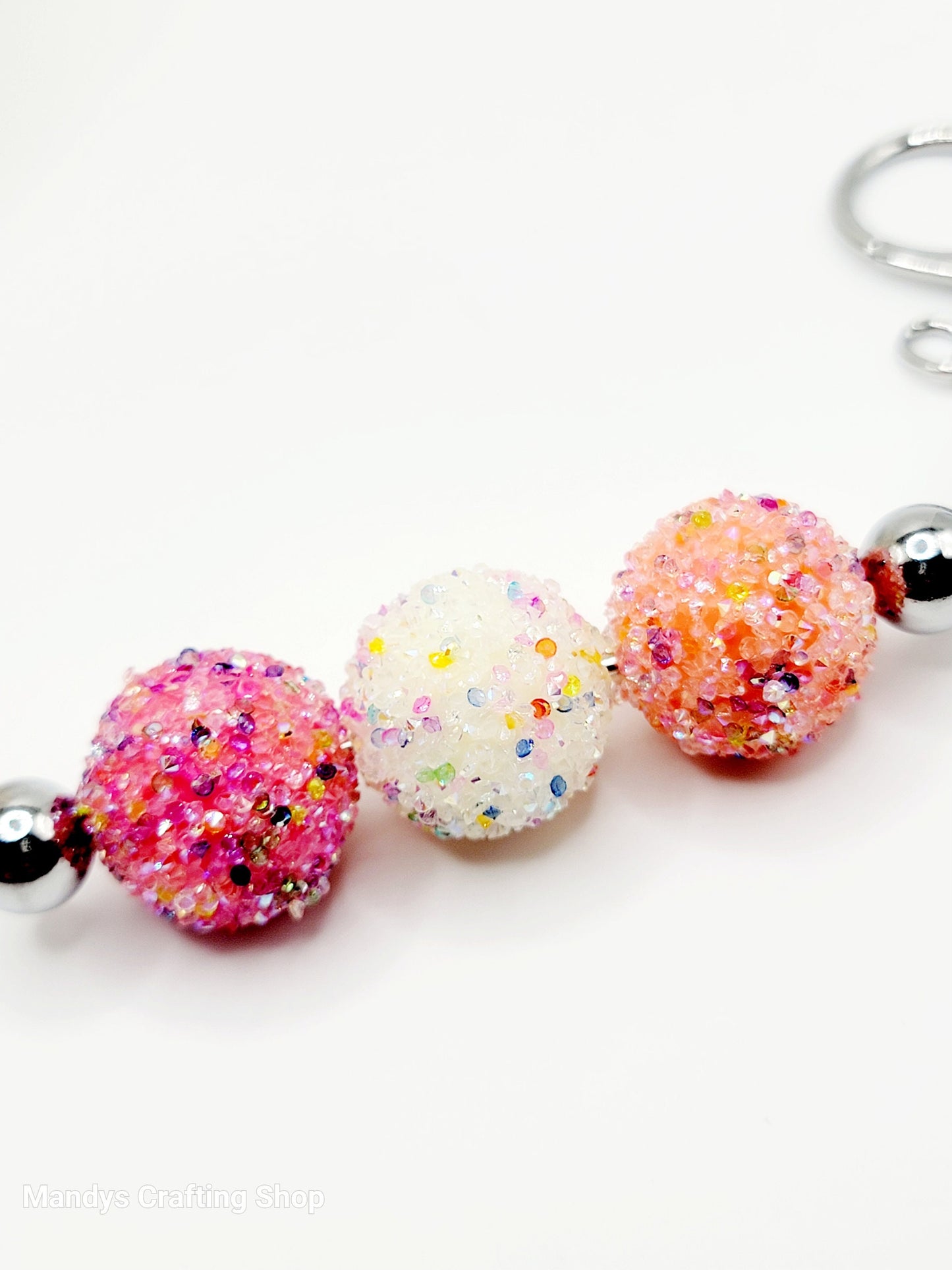 20mm Sugar Bubblegum Acrylic Beads (Set of 5) – Opaque Color Mix