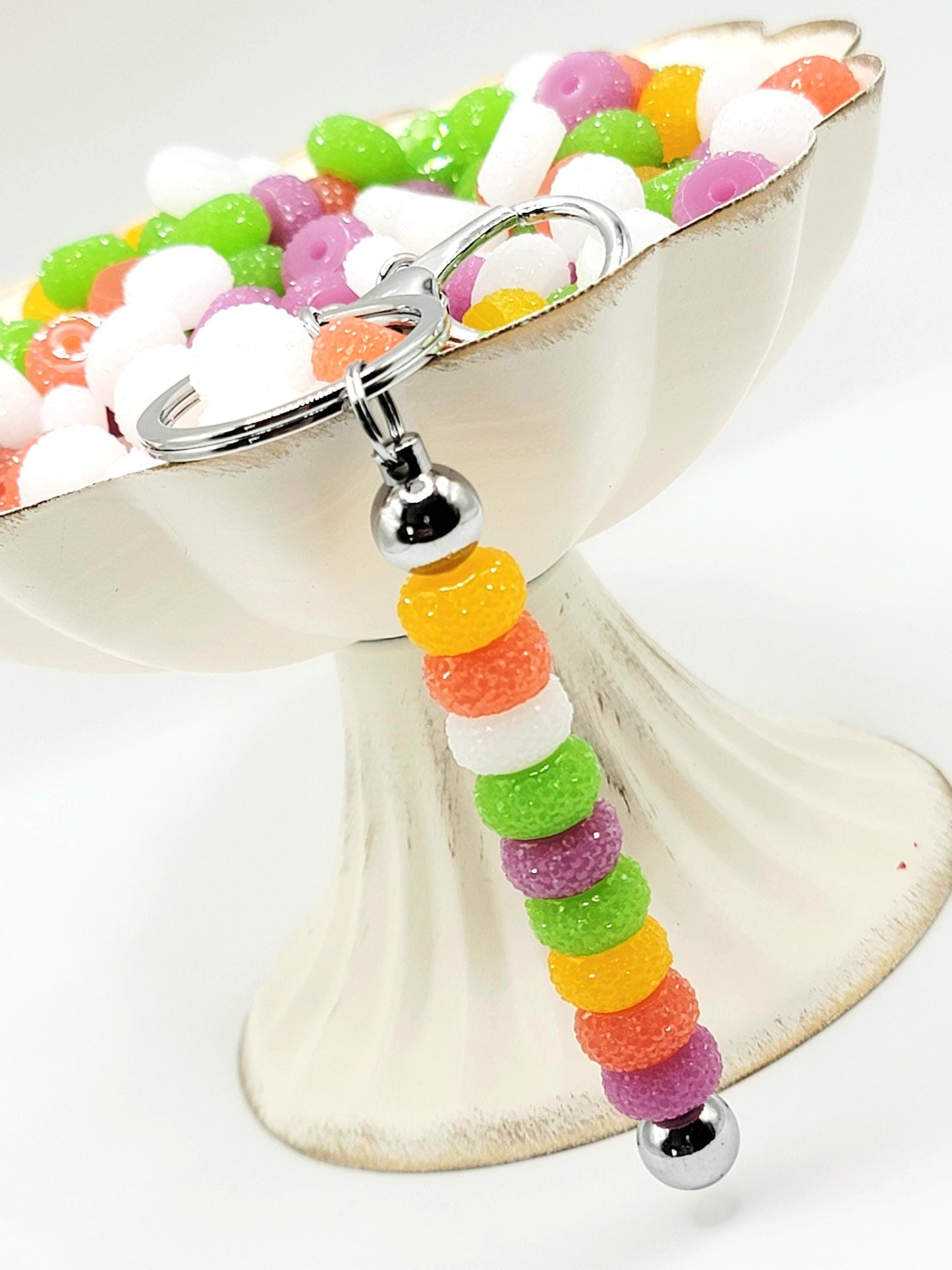 12mm Summer Twist Acrylic Gasket Spacer Beads Mix – Pack of 20