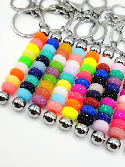 12mm Citrus Splash Acrylic Gasket Spacer Beads Mix – Pack of 20