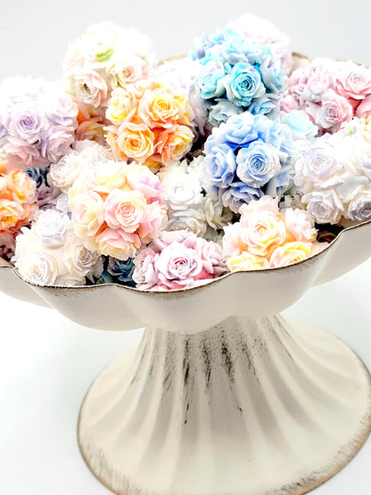 Rose Flower Beads (Set of 2 or 5) – Fancy Sparkle & Luminous Large Acrylic Beads