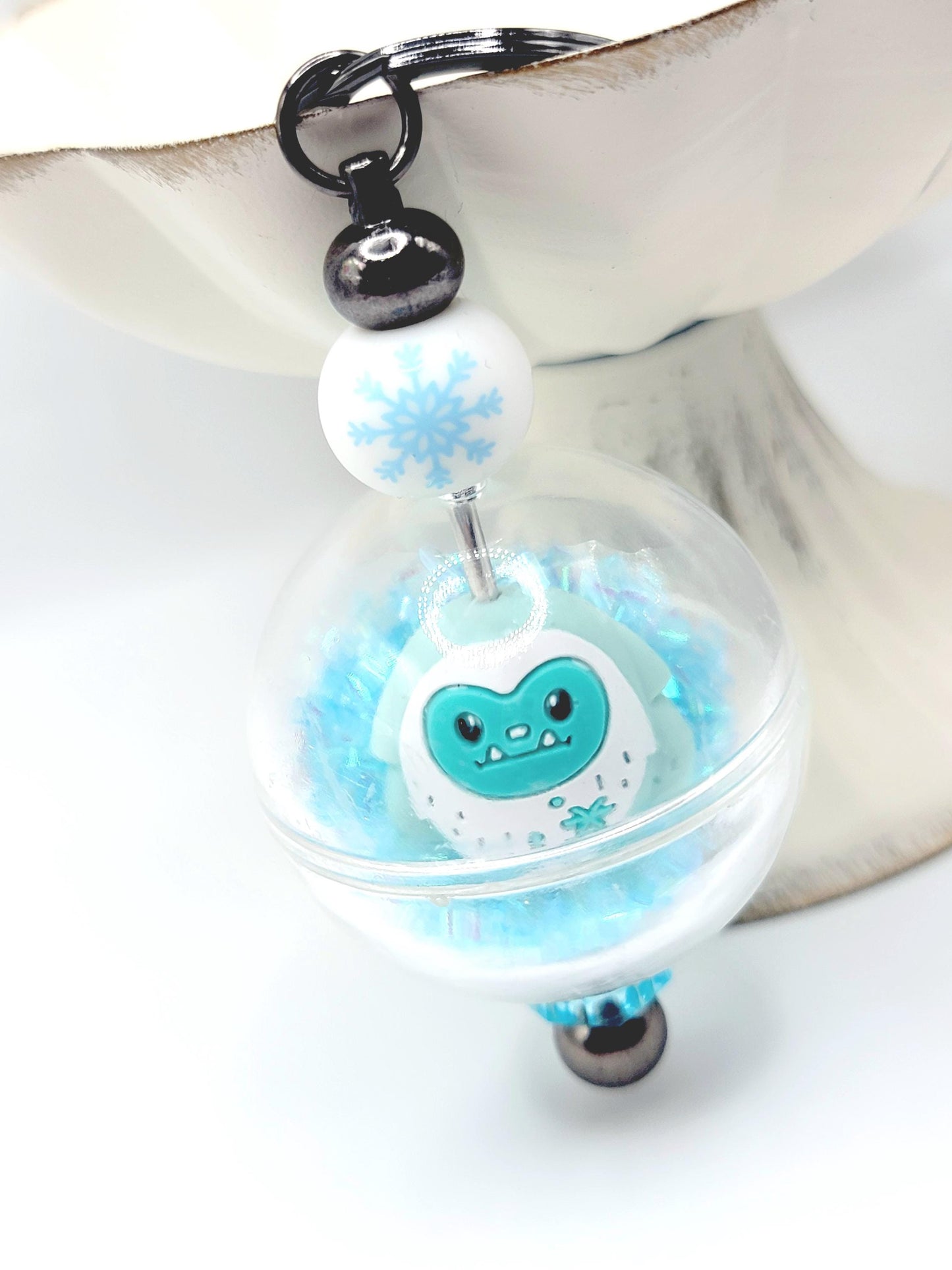 Clear Snow Globe Acrylic Beads, 44mm – Set of 2 or 5