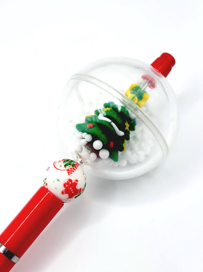 Clear Snow Globe Acrylic Beads, 44mm – Set of 2 or 5