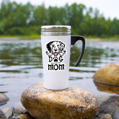 Dalmatian Dog Mom Sticker – Waterproof Vinyl Dog Lover Decal