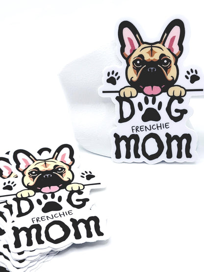 French Bulldog Dog Mom Sticker – Cute Frenchie Vinyl Decal