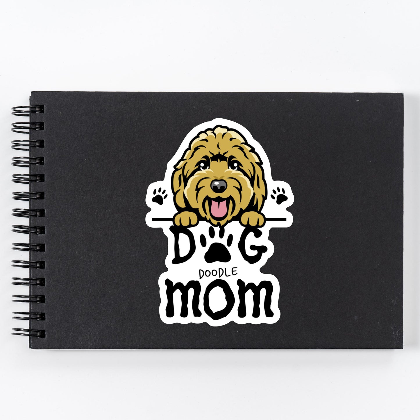 Doodle Dog Mom Sticker – Waterproof Vinyl Dog Lover Decal