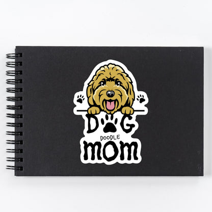 Doodle Dog Mom Sticker – Waterproof Vinyl Dog Lover Decal