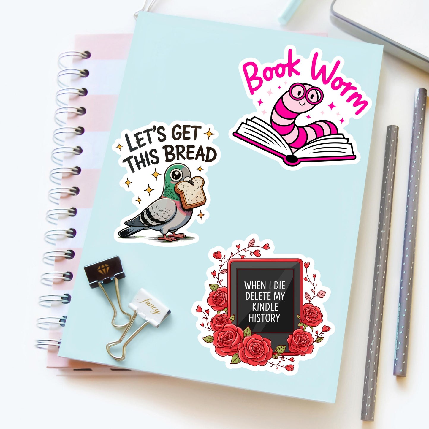 When I Die Delete My Kindle History Sticker, Funny Book Lover Waterproof Vinyl Decal, Book Lover Laptop Decal, Gifts For Readers