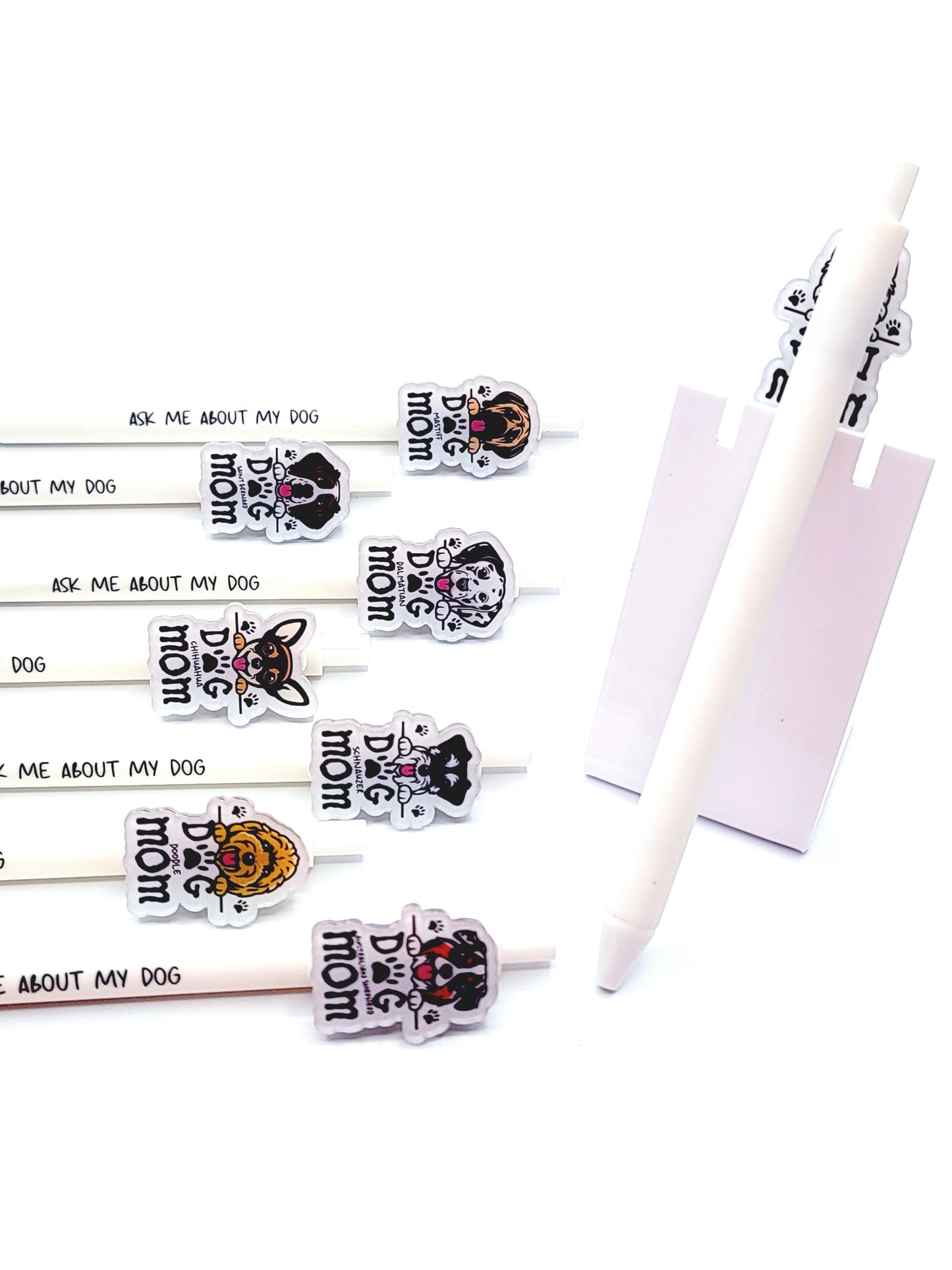 Dog Breed Dog Mom Ballpoint Pen, Cute Dog Lover Writing Pen
