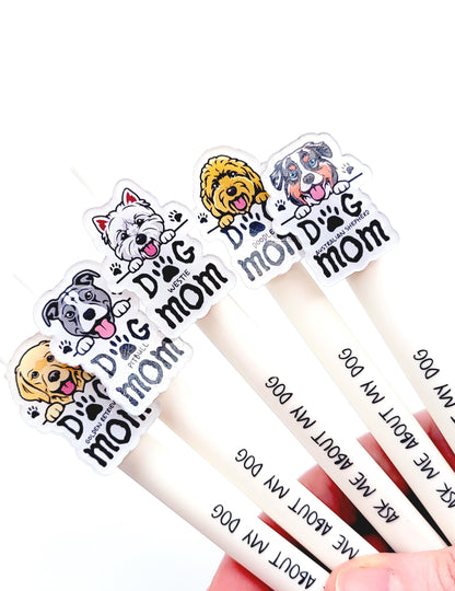 Dog Breed Dog Mom Ballpoint Pen, Cute Dog Lover Writing Pen