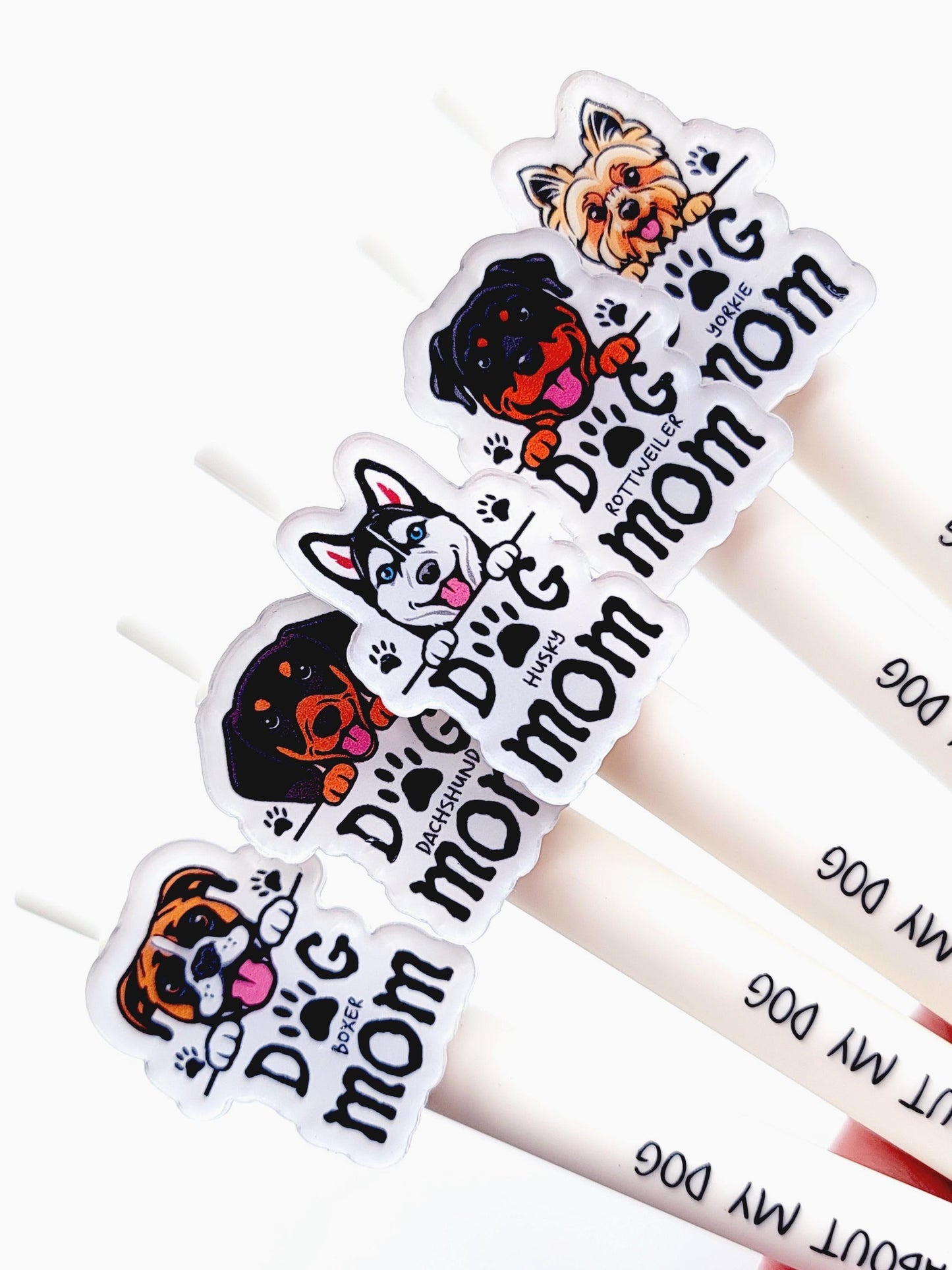 Dog Breed Dog Mom Ballpoint Pen, Cute Dog Lover Writing Pen