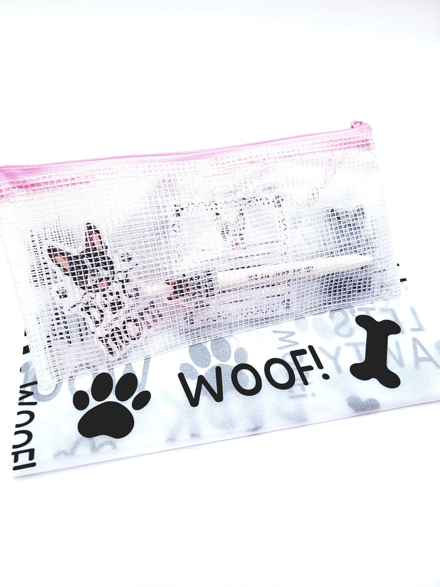 Dog Breed Dog Mom Gift Bundle, Ballpoint Pen, Keychain, Memo Notepad, Sticker (See Chart For Dog Images)