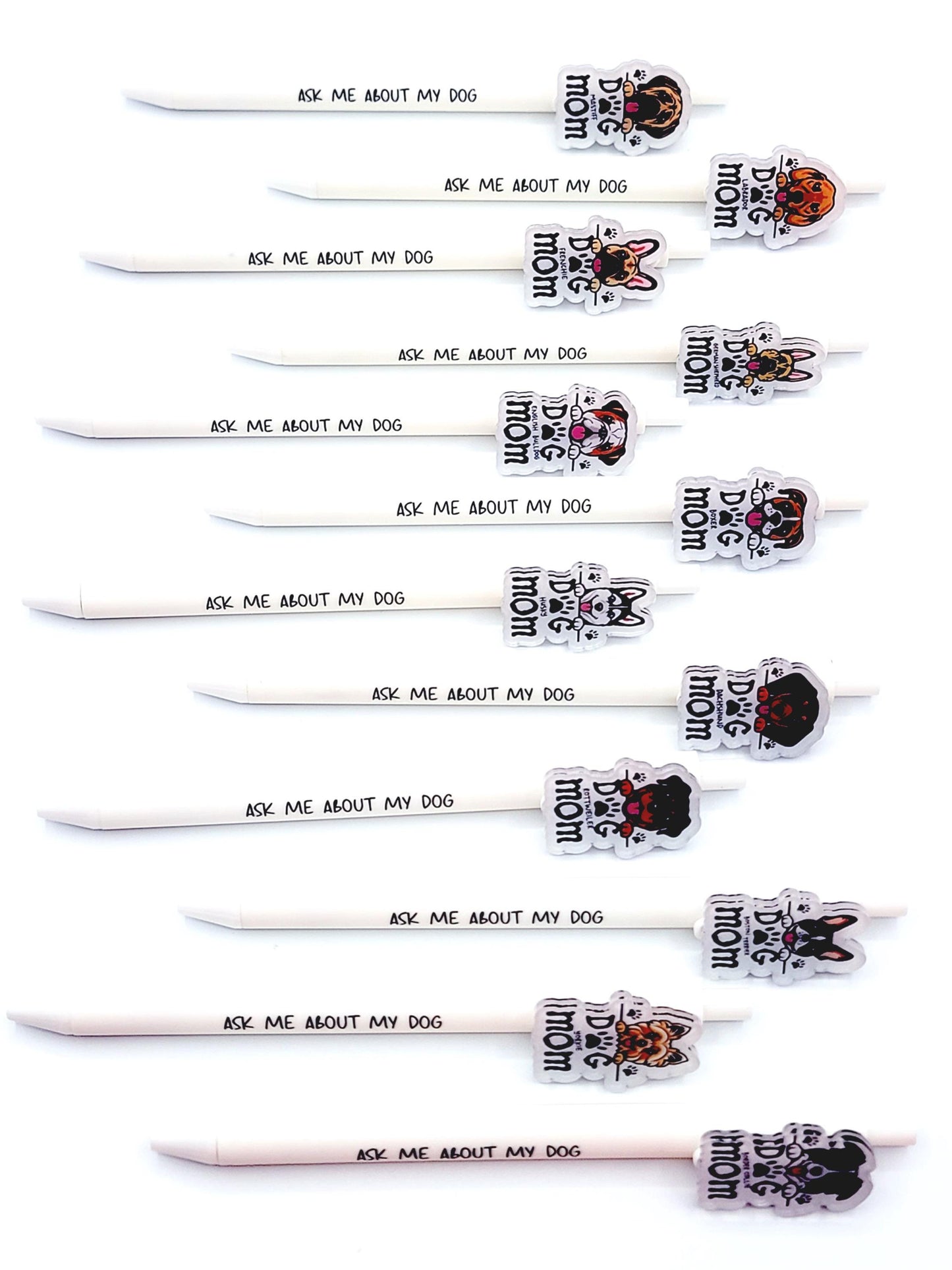 Dog Breed Dog Mom Ballpoint Pen, Cute Dog Lover Writing Pen